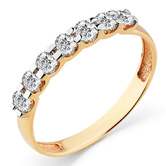 Кольцо, золото, бриллиант, 1-108439-00-00